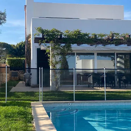 Biniblanc Con Jardin Y Piscina Privada 빌라 산트 유이스